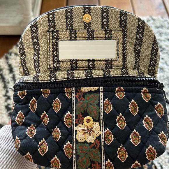 Black and Gold Quilted Tote Bag Set Maggi B - Picture 2 of 12